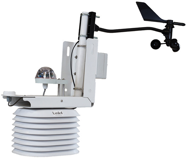 Link4 100 Series Weather Station with Anemometer - Controls